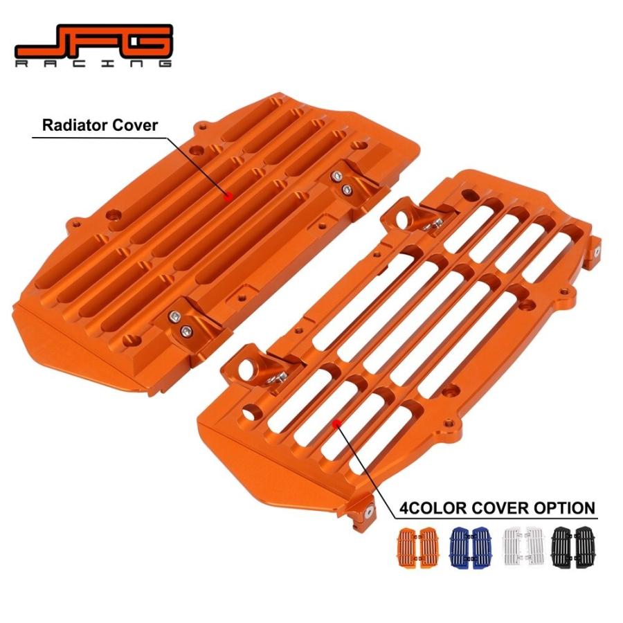 ktm ラジエタープロテクターブラック