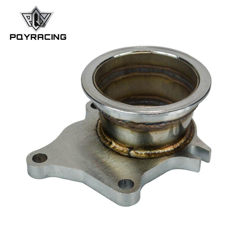 3 " Vバンド フランジターボアダプター フランジ T3 / T4ターボ 5ボルト ステンレススチールアダプター hama095