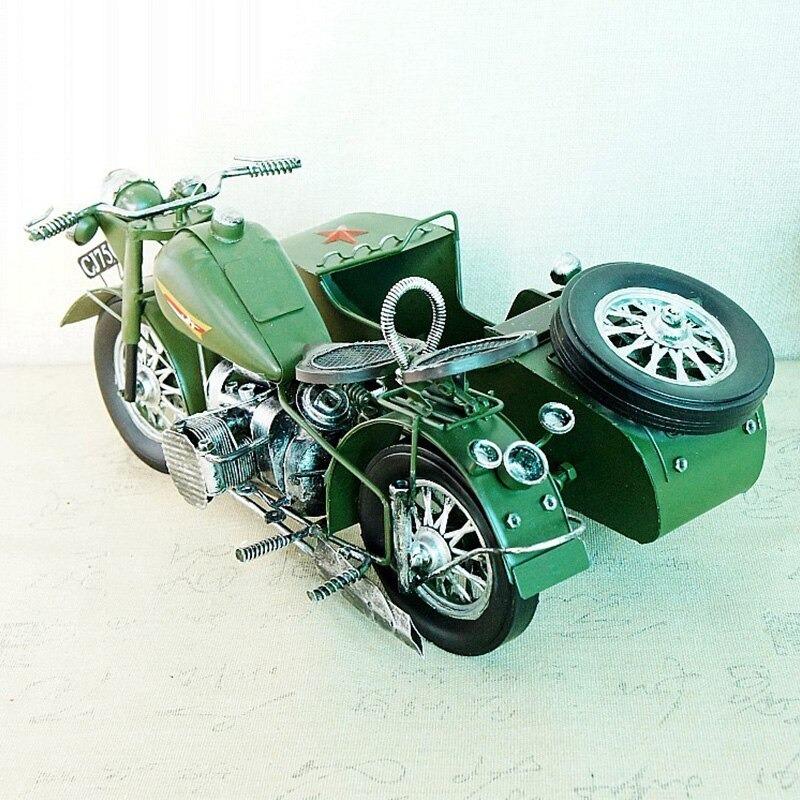 オートバイ バイク アンティーク ヴィンテージ 置物 装飾 レトロスタイル コレクション コレクショントイ｜hamahamastore