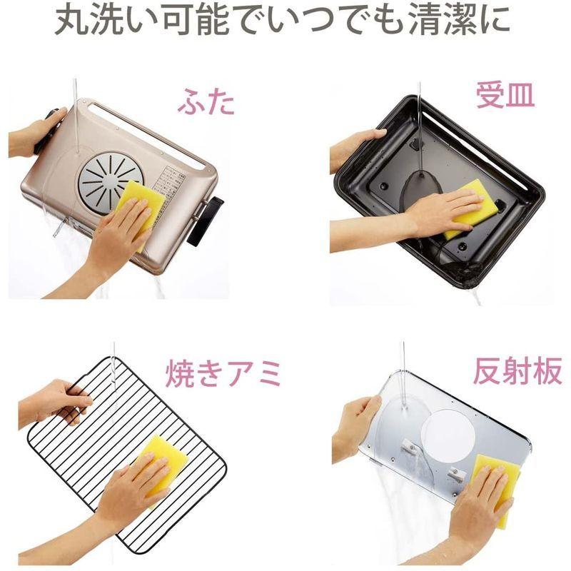 激安挑戦中 タイガー フィッシュロースター 両面魚焼き器 ロゼブラウン Kfa H130 Tr Baroquemusic Org