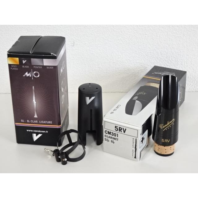 Vandoren 5RV クラリネットマウスピース リガチャー付き (B Vandoren 5RV クラリネットマウスピース リガチャー付き (B