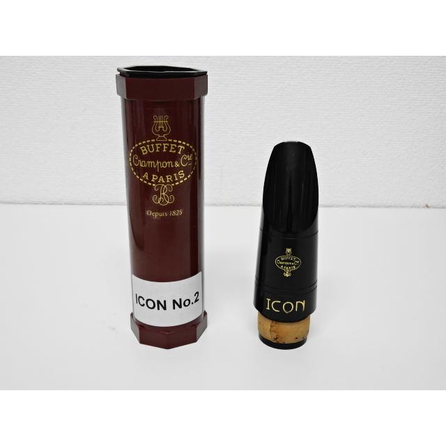 B♭クラリネット マウスピース クランポン ICON No.2 旧ロゴ【宅急便