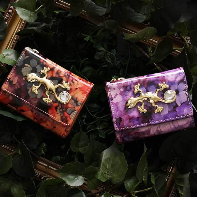 【FRUTTI】輝くために、生まれてきた。ミニ財布Mezzo Alice（メゾ アリス） クリスタル・サラマンダー【最短当日・最長翌営業日出荷】 | FRUTTI DI BOSCO