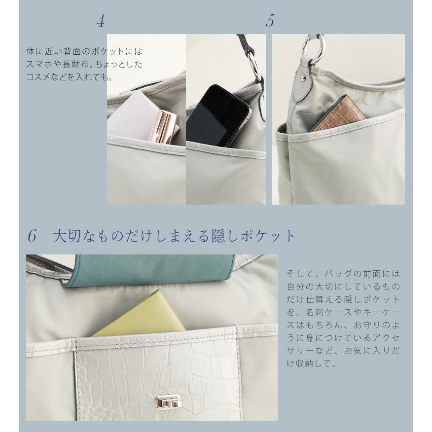 cooga（クーガ） 【cooga】ショルダーバッグ レディース 6つのポケット 