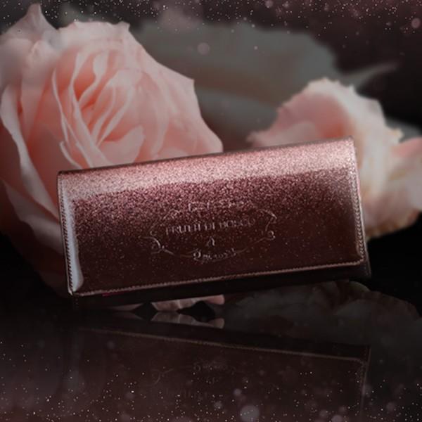 Frutti レディース ブランド Alba ローズシャンパーニュ 財布 帽子 ファッション小物 エナメル Frutti Frutti フルッティディボスコ 6月24日頃出荷 長財布 限定バッグに出会えるエルトゥーク 356 1031 4145 Di Bosco 日本正規流通品 の