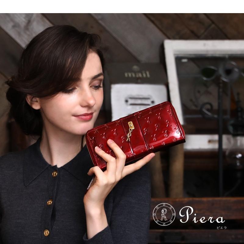 【ロベルタ】新色登場◆Rマークが音楽に合わせて行進し、小さな鐘のように揺れる。リズミカルで上品なウォレットPiera（ピエラ）本革レディース長財布 誕生日 | ROBERTA DI CAMERINO | 05