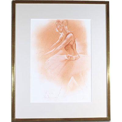 artgallery】広田稔パステルクロッキー july 7 2010 No.36（555mm