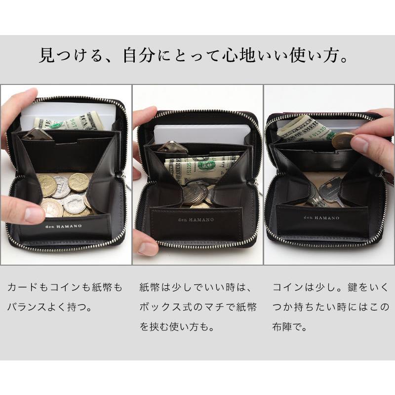 傳濱野　コードバン　マルチウォレット　flito（フリート） 傳濱野 【傳濱野】≪メンズ≫艶出しコードバンで仕立てた使い心地を