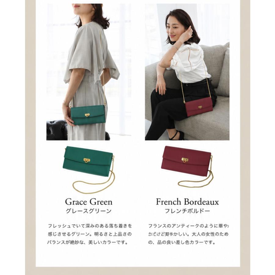 【傳濱野】Elene（エレーヌ）2way ポシェット　ショルダー　クラッチ 傳濱野 【傳濱野】素敵なことに、めぐり合う。日常に品格を添えるお