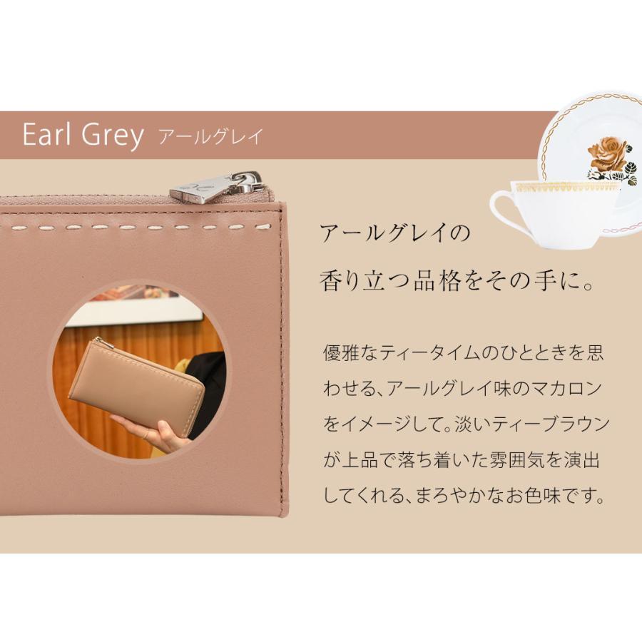 【傳濱野】触れた瞬間、指先とろけるクッションラムのL字長財布macaron wallet（マカロンウォレット） | 傳濱野 | 18