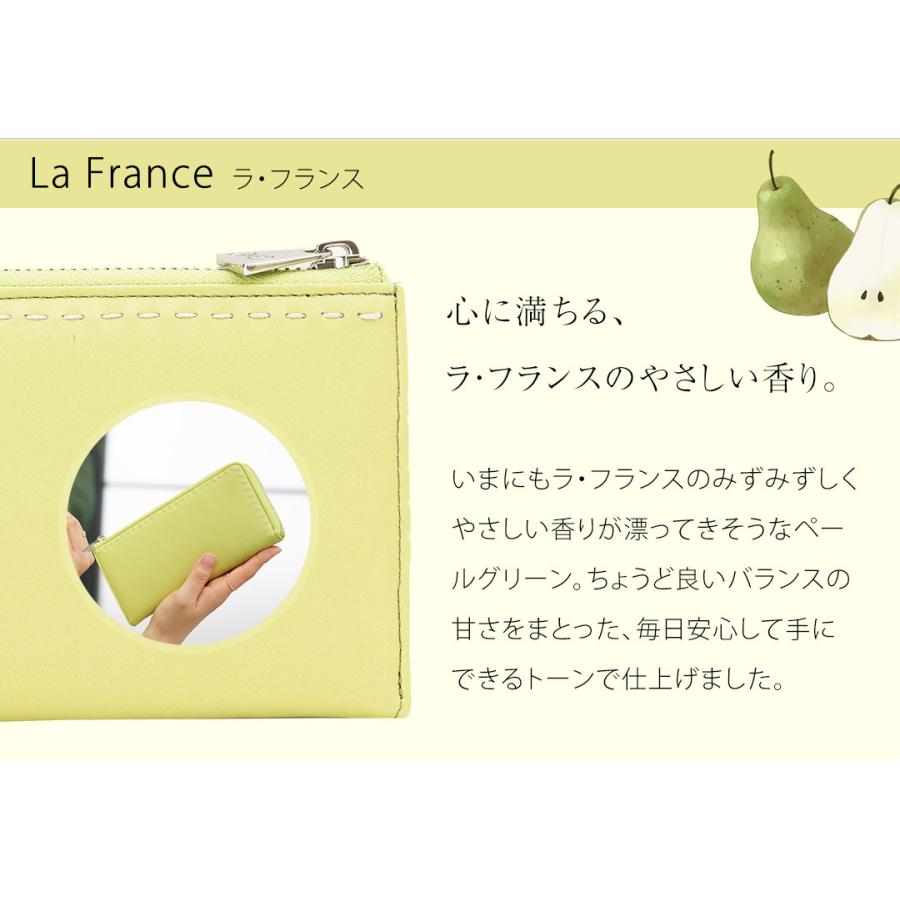 【傳濱野】触れた瞬間、指先とろけるクッションラムのL字長財布macaron wallet（マカロンウォレット） | 傳濱野 | 19