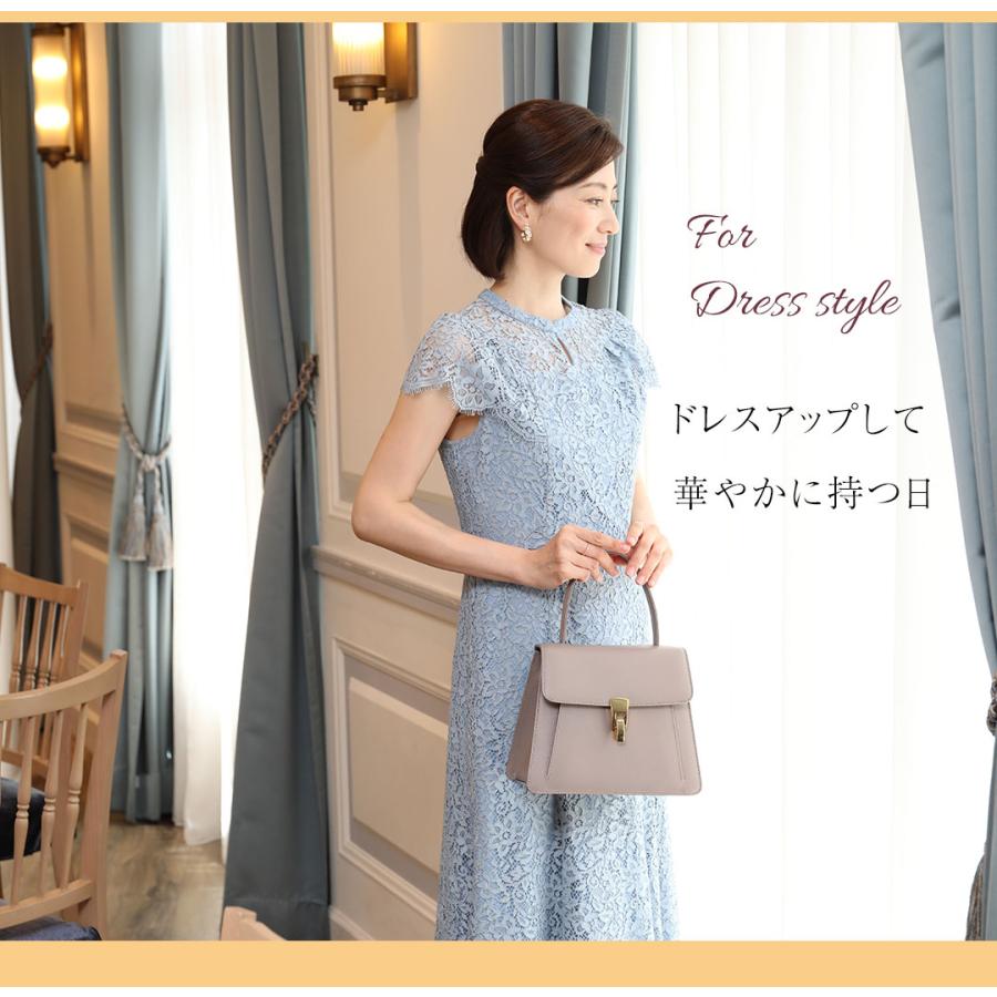 未使用品/現行品● 傳濱野 ハマノ ハンドバッグ システィーナ グレージュ 傳濱野 【傳濱野】マットな上質レザーで仕立てるデイリークラシカルな