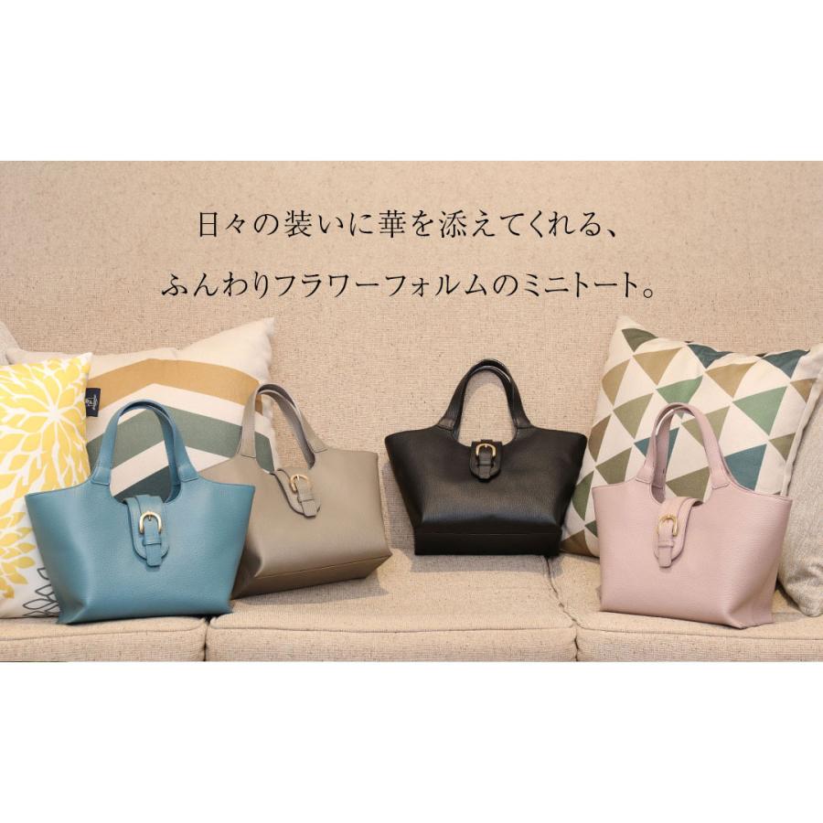 【傳濱野】日々の装いに華を添えてくれる、ふんわりフラワーフォルムのミニトートTina（ティナ） | 傳濱野 | 06