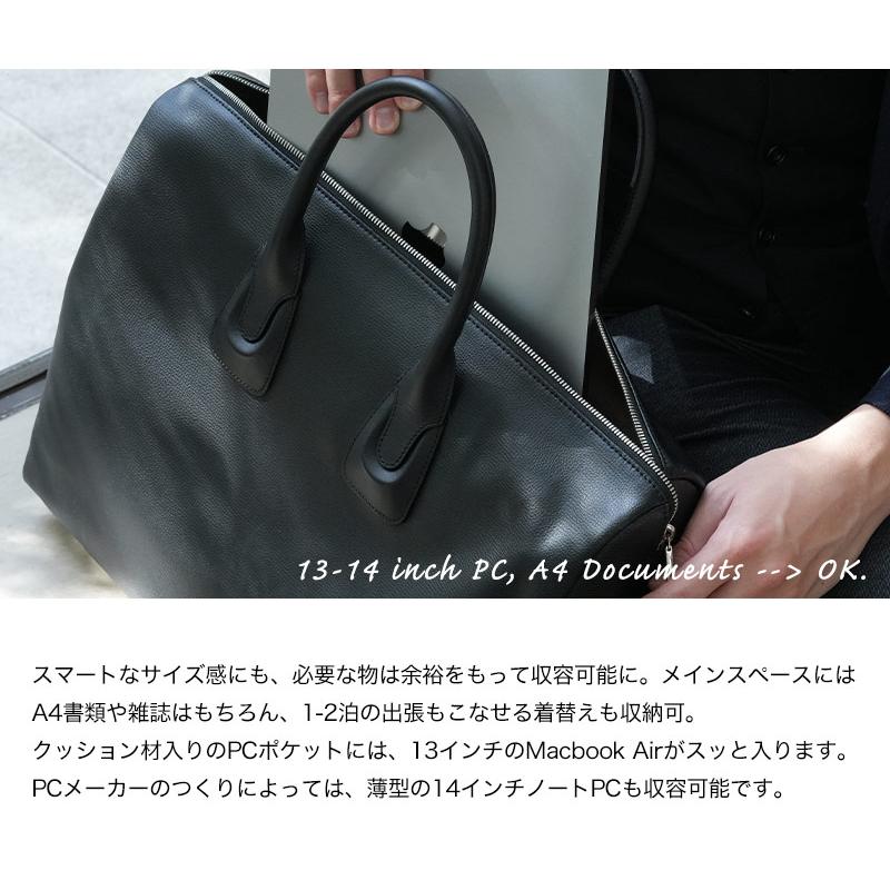 【傳濱野】≪メンズ≫出張に最適なキャリーオールボストンCavaliere Dario（カヴァリエーレ・ダリオ） | 傳濱野 | 16