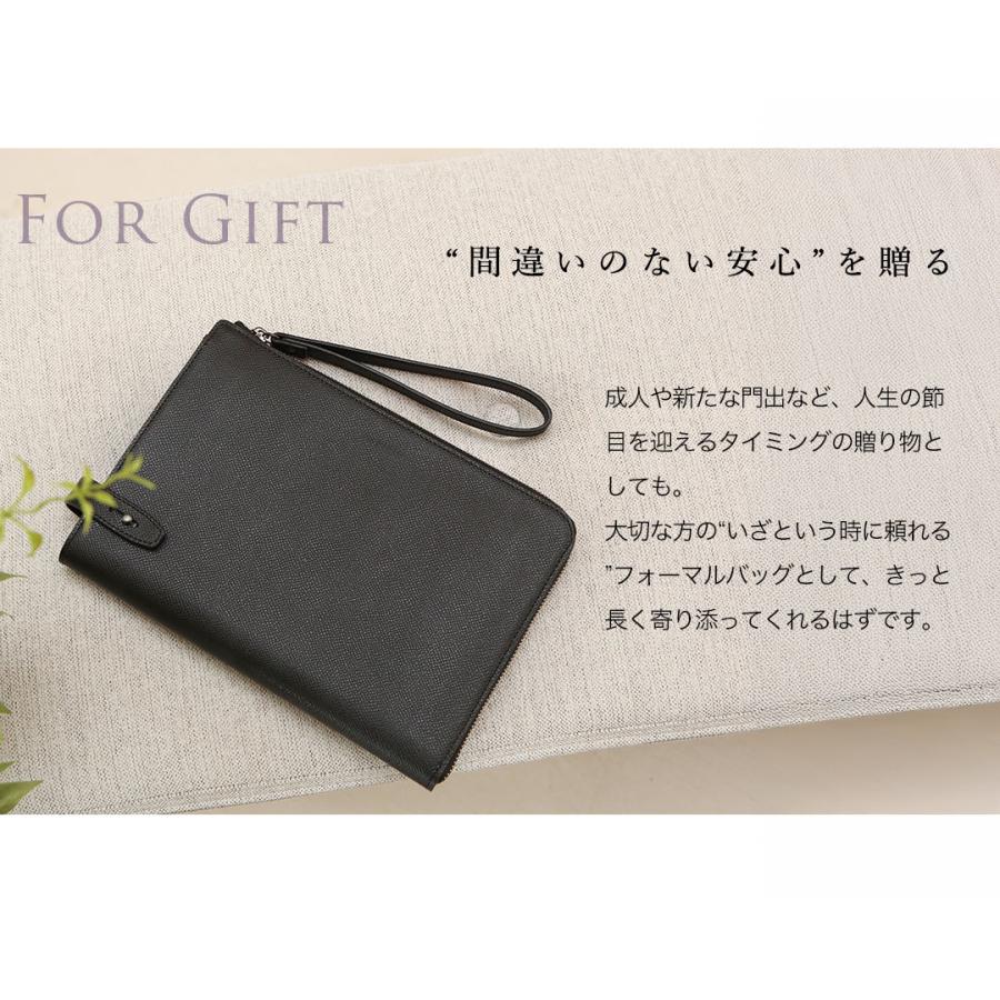 【傳濱野】≪メンズ≫「これひとつあれば安心」皇室御用達 濱野家が仕立てるメンズフォーマルクラッチバッグFOLDIA（フォルディア）慶弔両用 結婚式バッグ | 傳濱野 | 15