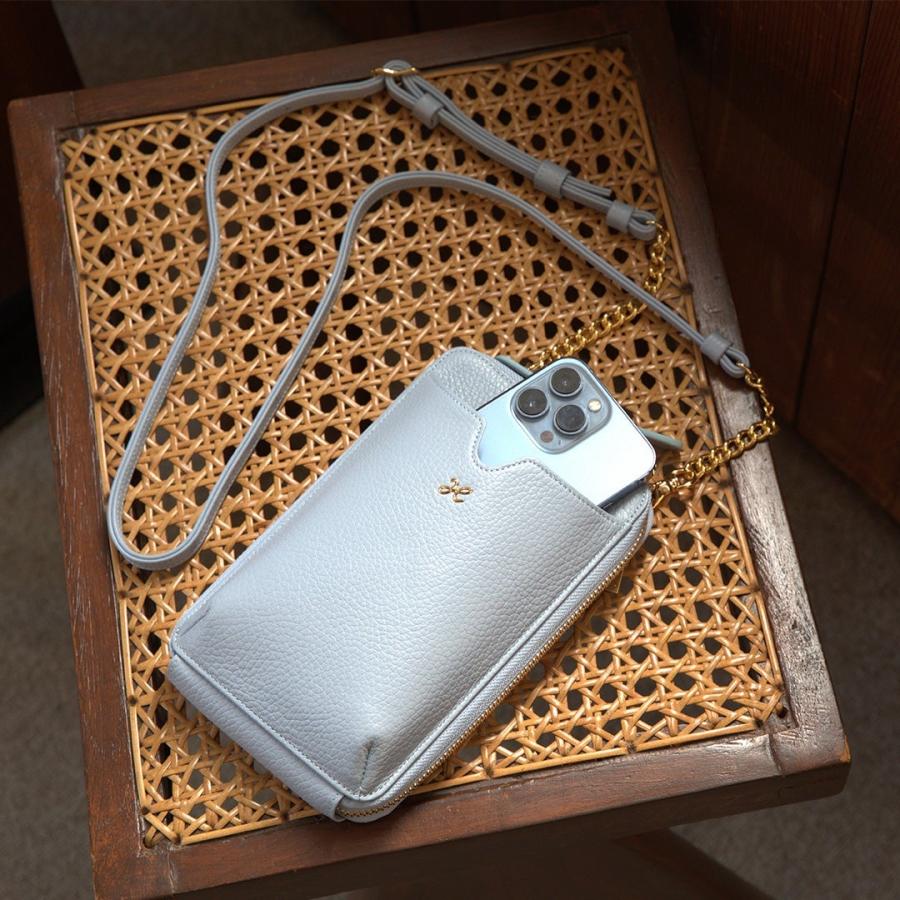 【傳濱野】皇室御用達 濱野家 心が軽くなる、毎日が楽しくなる Smartphone Shoulder Floria（フロリア） スマホショルダー スマホポシェット スマホポーチ | 傳濱野