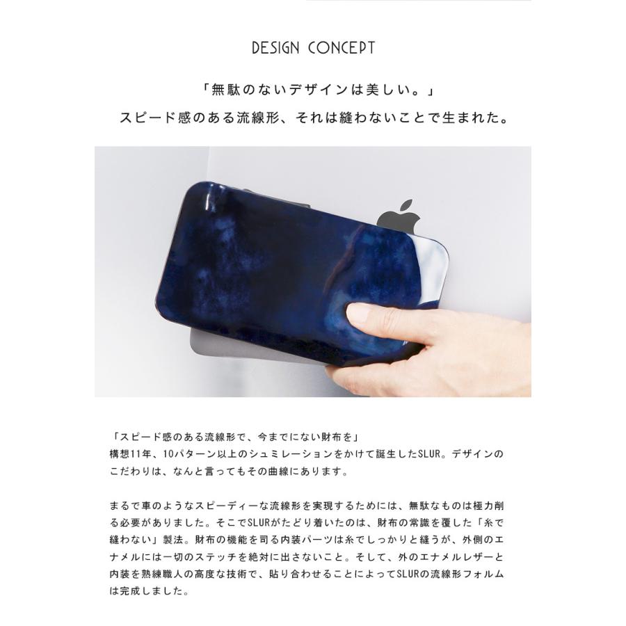 SLUR】エナメル長財布 Avio(アヴィオ)【6月26日頃出荷 SLUR】エナメル長財布 Avio(アヴィオ)【6月26日頃出荷