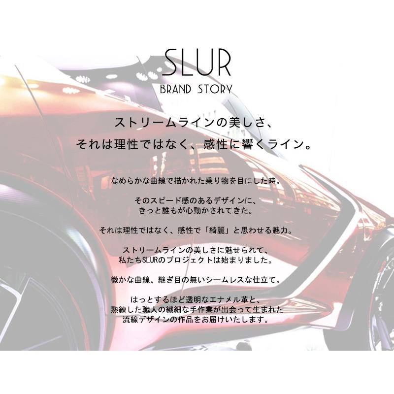 SLUR】エナメル二つ折り財布 Volante（ヴォランテ）【4月23日頃出荷