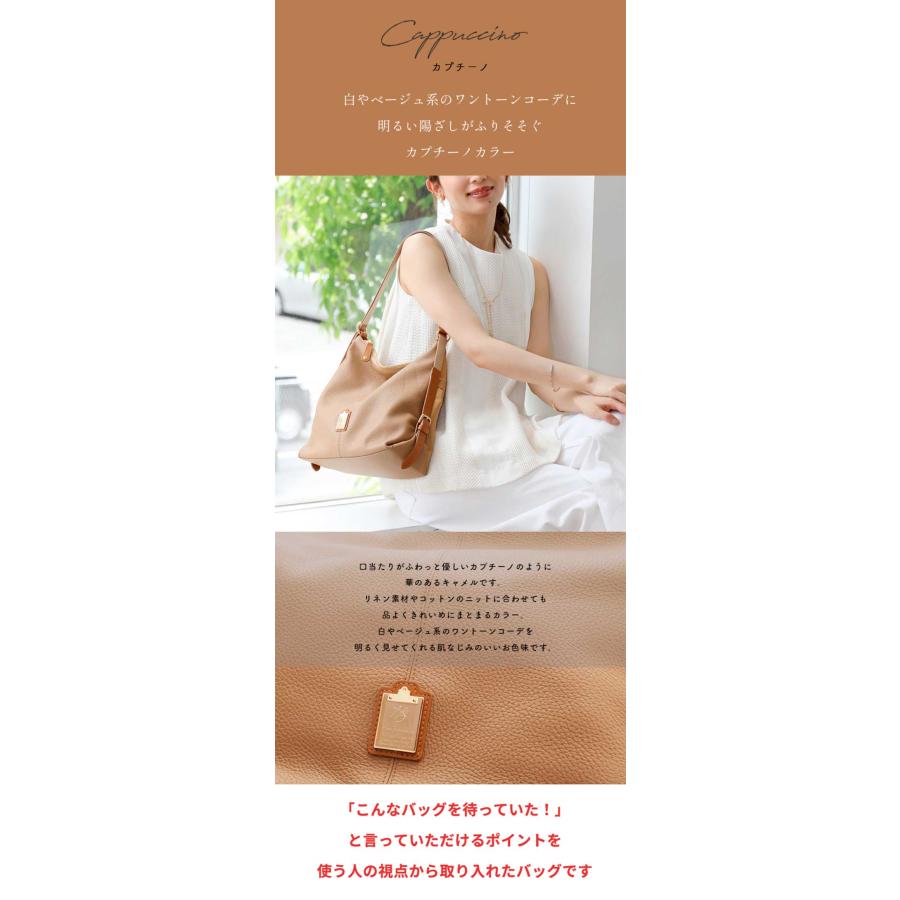 HerSchedule】イタリア製撥水レザー＆撥水ナイロンの軽量リュック0秒で