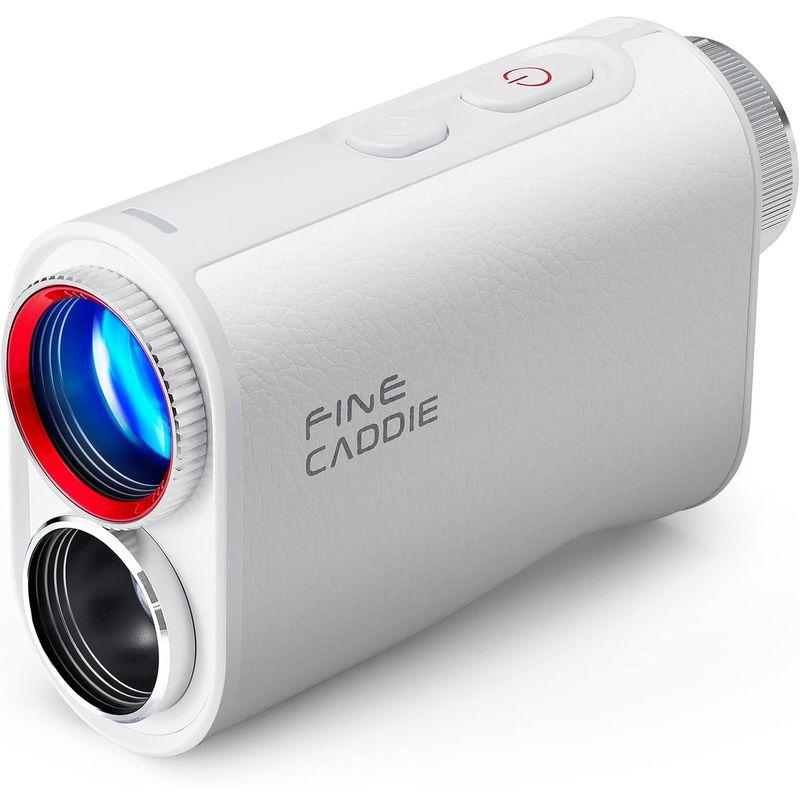 Q新品未使用_FINE CADDIE ゴルフ用距離計 J1000 ホワイト 赤緑表示FineCaddie(ファインキャディ) J1000 ホワイト ゴルフ用