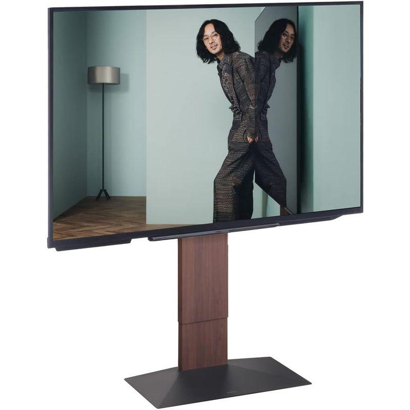 壁寄せテレビスタンド WALL V3 ロータイプ ウォールナット 壁寄せテレビスタンド WALL V3 ロータイプ ウォールナット