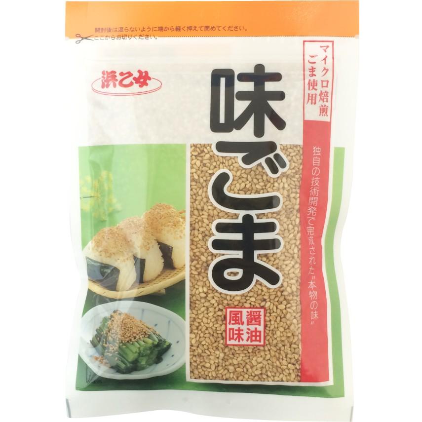 ふりかけ 醤油風味 白 味ごま 70g(10個セット)｜hamaotome