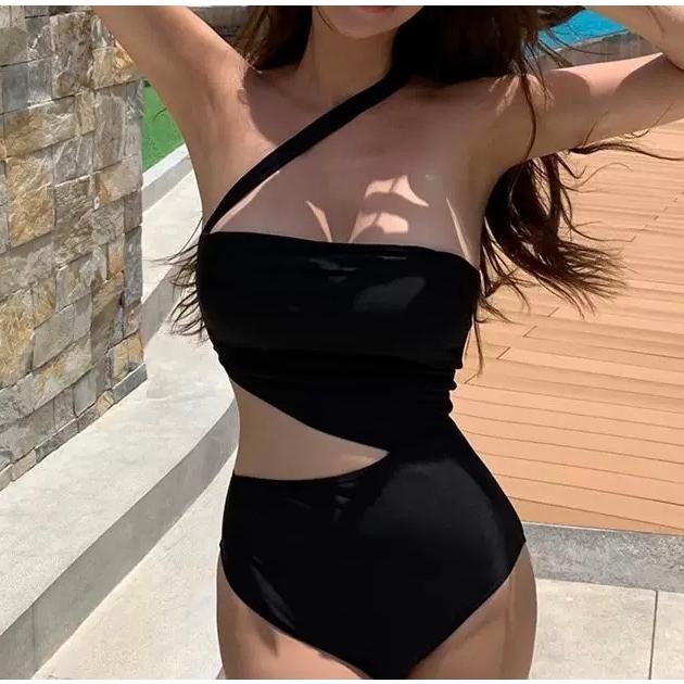 アシンメトリー モノキニ シンプル セクシー レディ 水着 かわいい きれいめ 大きな取引 Sw 0273 大人 お洒落