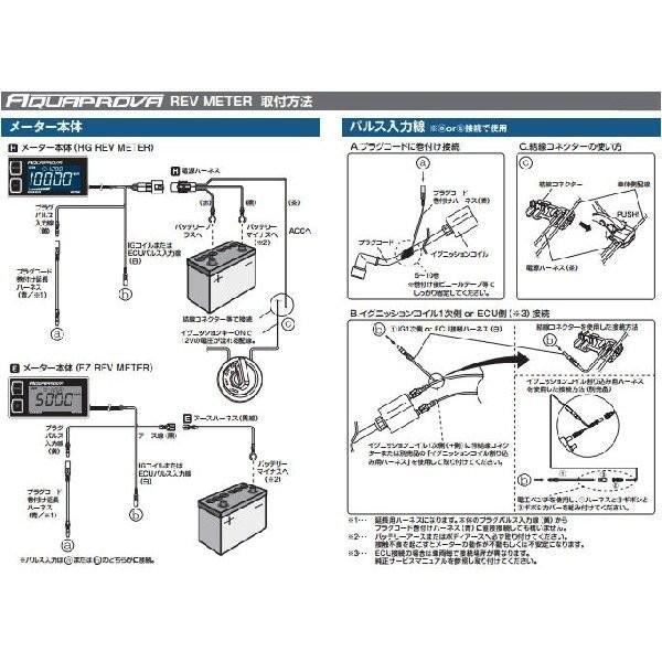 デイトナ アクアプローバ ハイグレードタコメーター 72815 未開封品 アクアプローバ デジタルタコメーター HG REV METER｜株式会社