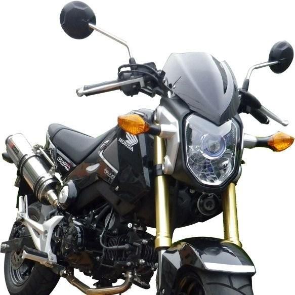 グロム jc61 GROM（グロム）JC61 メーターバイザー スモーク WORLD WALK（ワールド