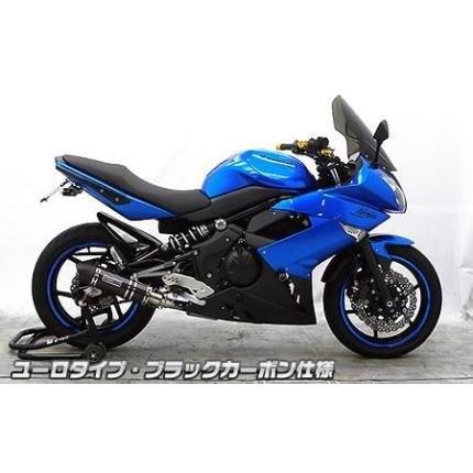 Ninja400R（ニンジャ）EBL-ER400B ダイナミックマフラー ブラックカーボン仕様 ユーロタイプ スリップオン ウイルズウィン（WirusWin）_3