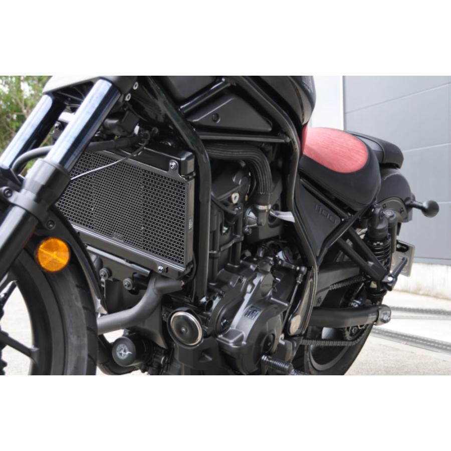 美品！モリワキラジエターコアガード レブル1100 モリワキ MORIWAKI (モリワキ) ラジエターコアガード SLV レブル