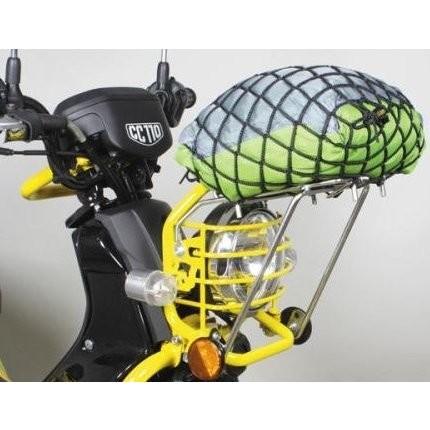 クロスカブ（CROSSCUB）JA10 フロントキャリアキット クロームメッキ スチール製 SP武川（TAKEGAWA）の画像