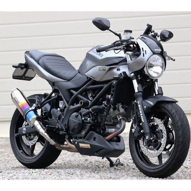 SV650 ABS・SV650X（2BL-VP55B） SS-OVAL焼き色タイプ スリップオン