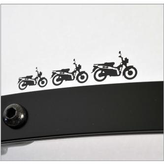 旭風防 CT125ハンターカブ ロング風防（カーキたれ） af（アフ 旭風防