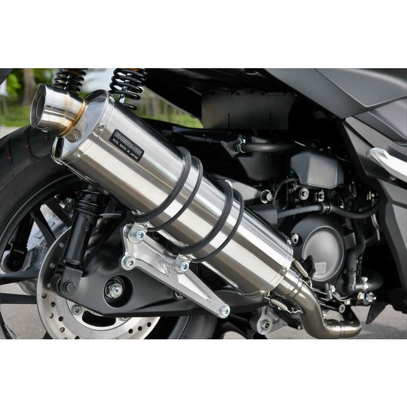 R-EVO ステンレスサイレンサー フルエキゾーストマフラー 政府認証 BMS-R（ビームス） フォルツァ（2BK-MF15）の画像