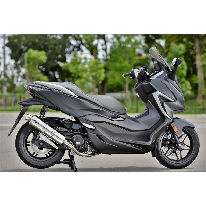 R-EVO ステンレスサイレンサー フルエキゾーストマフラー 政府認証 BMS-R（ビームス） フォルツァ（2BK-MF15）の画像