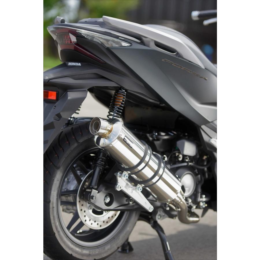 R-EVO ステンレスサイレンサー フルエキゾーストマフラー 政府認証 BMS-R（ビームス） フォルツァ（2BK-MF15）の画像