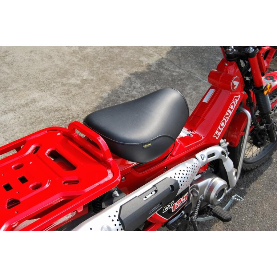 CT125 ハンターカブ　K&H そら豆ローシート Bステッチ CT125 ハンターカブ そら豆（ロー）シート Bステッチ｜K＆H