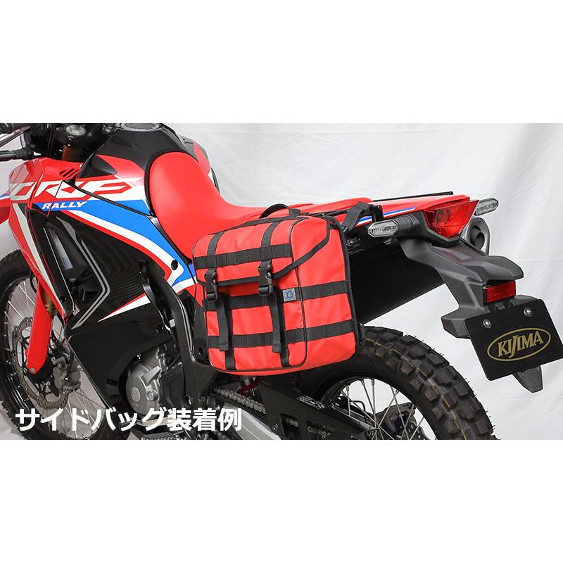 MD47 CRF250L用キジマサイドバッグサポート左用 KIJIMA（キジマ） バッグサポート 左側用 ブラック CRF250L/RALLY(2BK