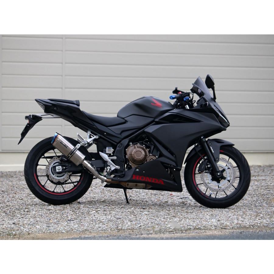 cbr400r nc56 マフラー　スリップオン　WRS 美品！ SS-OVALスリップオンマフラー 焼き色タイプ WR'S（ダブル