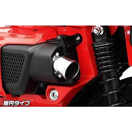 エアクリーナー専用テール型カバー 真円タイプ ウイルズウィン（WirusWin） CT125ハンターカブ（2BJ-JA55）の画像