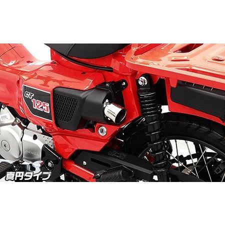 エアクリーナー専用テール型カバー 真円タイプ ウイルズウィン（WirusWin） CT125ハンターカブ（2BJ-JA55）の画像
