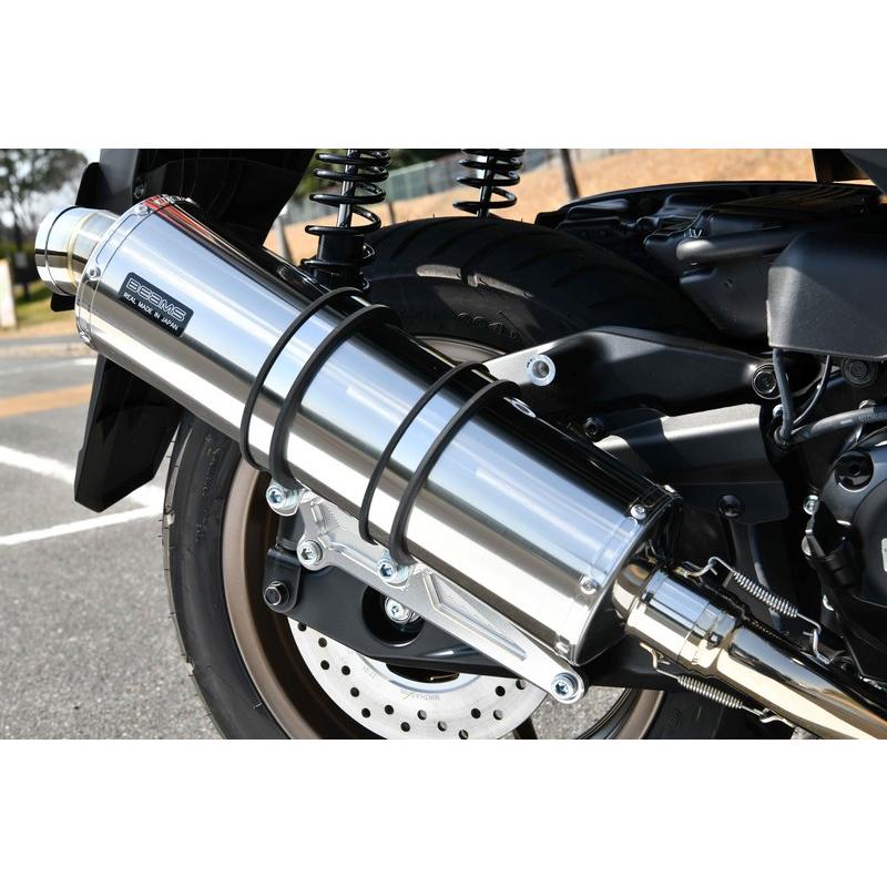 BEAMS R-EVO ステンレスサイレンサー　フォルツァ　MF15 2021〜 BEAMS ビームス R-EVO フルエキゾーストマフラー 政府認証