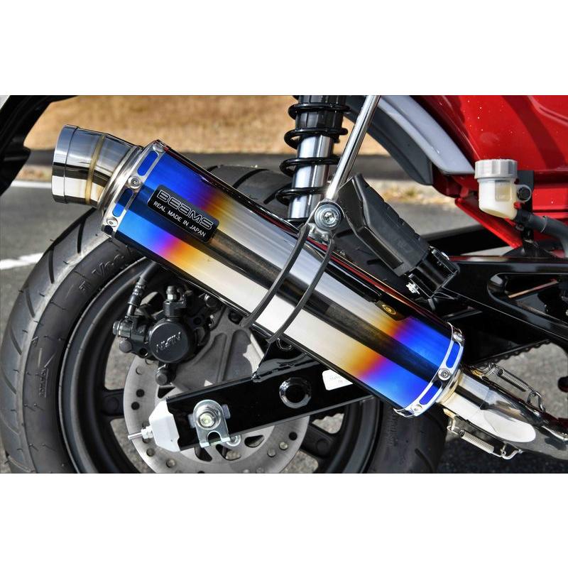 DAX125 マフラー チタンサイレンサー 政府認証 BMS-R（ビームス） BEAMS R-EVO マフラー チタンサイレンサー 政府認証 BMS-R