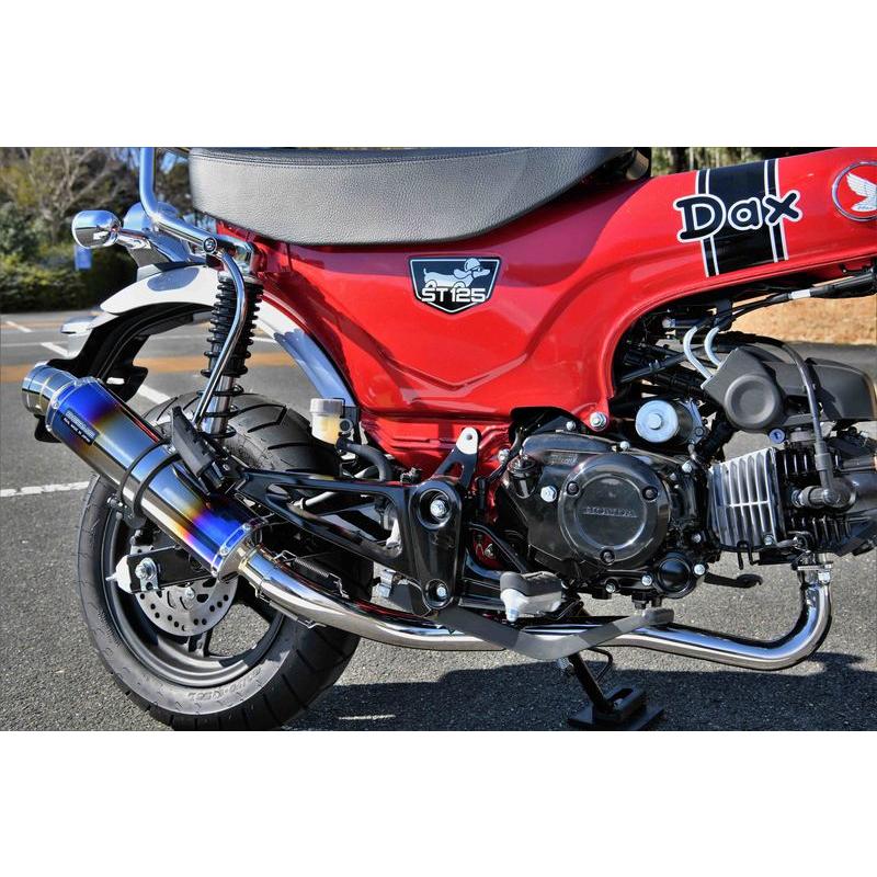 DAX125 マフラー チタンサイレンサー 政府認証 BMS-R（ビームス） BEAMS R-EVO マフラー チタンサイレンサー 政府認証 BMS-R