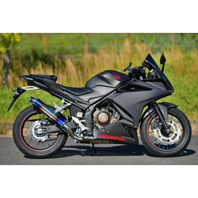 CBR400R（2BL-NC56/8BL-NC56） R-EVO スリップオンマフラー ヒート