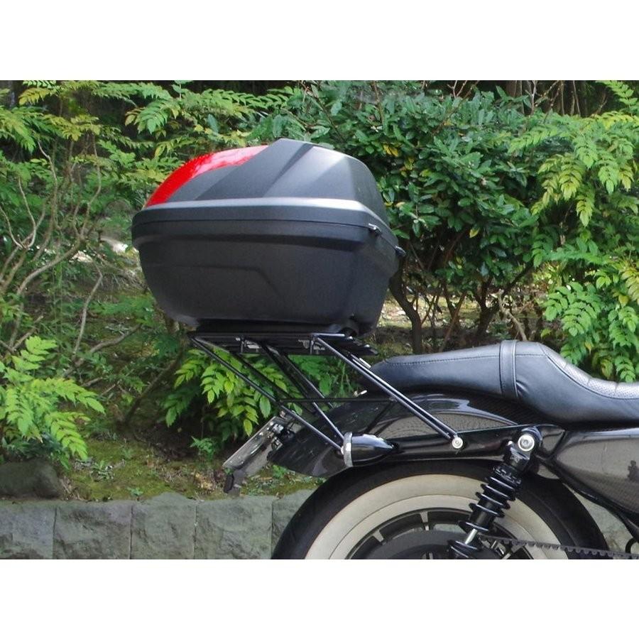 スポーツスターXL（04年〜） キャンプツーリングキャリア 48L（リットル）リアボックスセット WORLD WALK（ワールドウォーク）_3