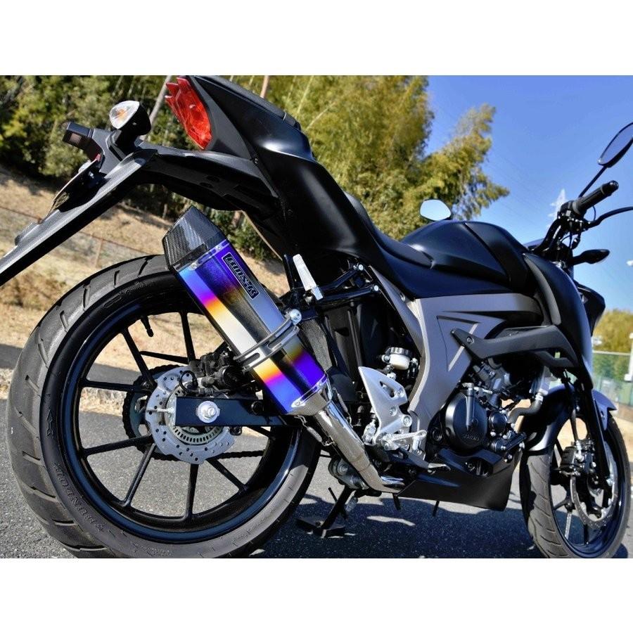 GSX-R125（2BJ-DL33B） CORSA-EVO2 マフラー ヒートチタンサイレンサー