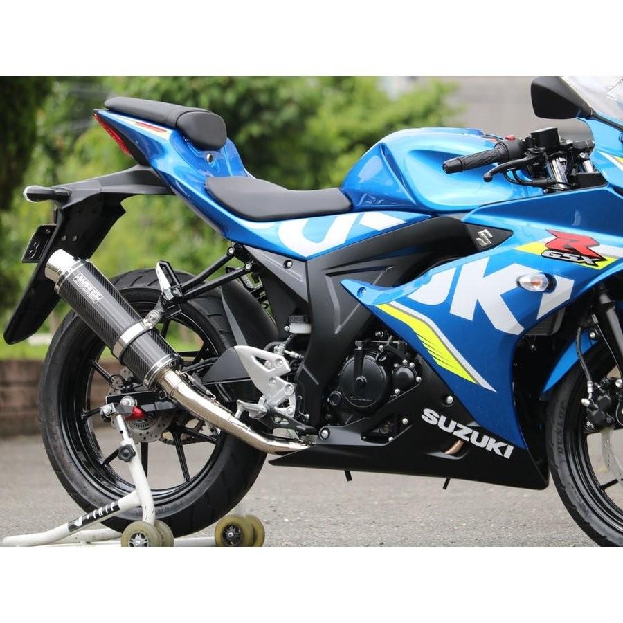 GSX-R125（2BJ-DL33B） ラウンドタイプ フルエキゾーストマフラー