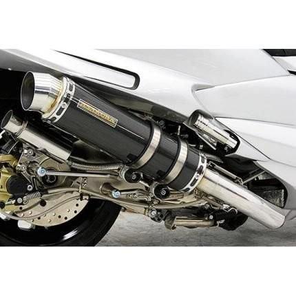 YBR125 専用 アウトレット フルエキゾーストマフラー キャブ車 FI車